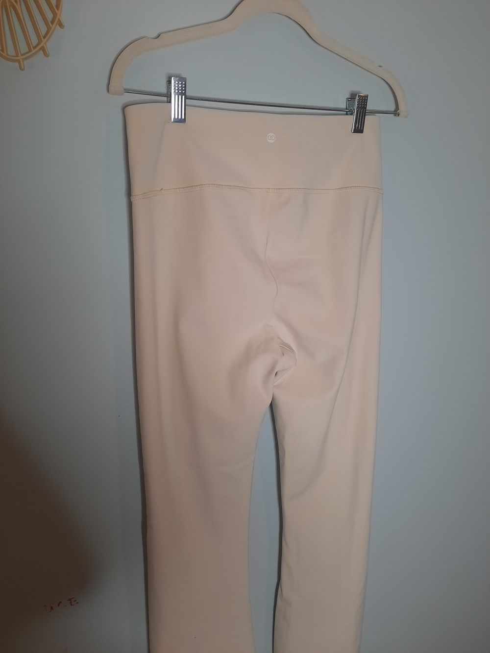CALIA by Carrie Underwood Beige Flare Pants, Boho, Active, Yoga, Whimsy, Spring - Picture 6 of 7